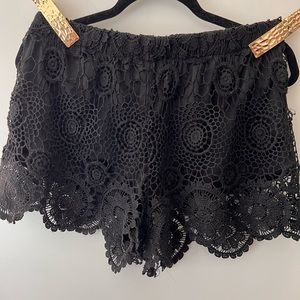 Lace shorts